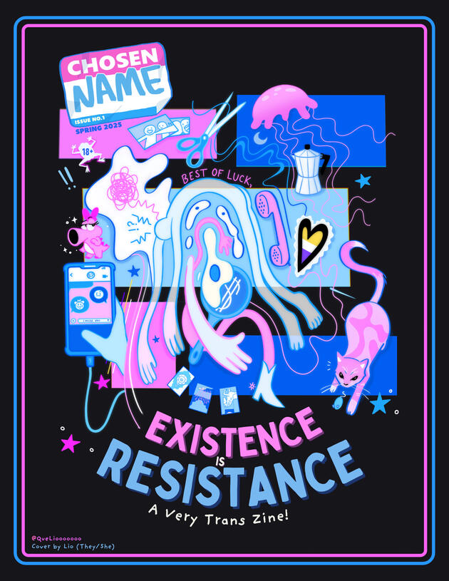 Chosen Name Zine Cover